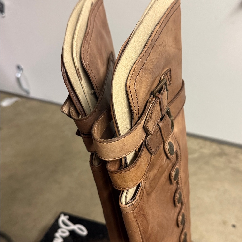 Brand new Sam Edelman Tan Leather Boots - Picture 5 of 12